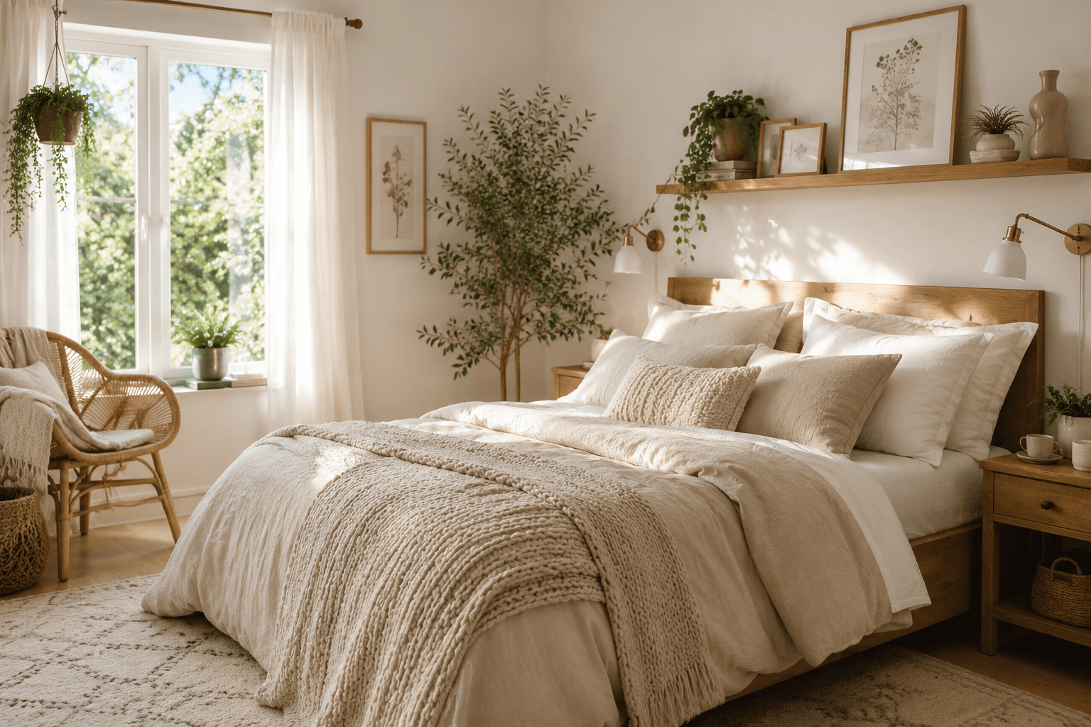 Cozy bedroom